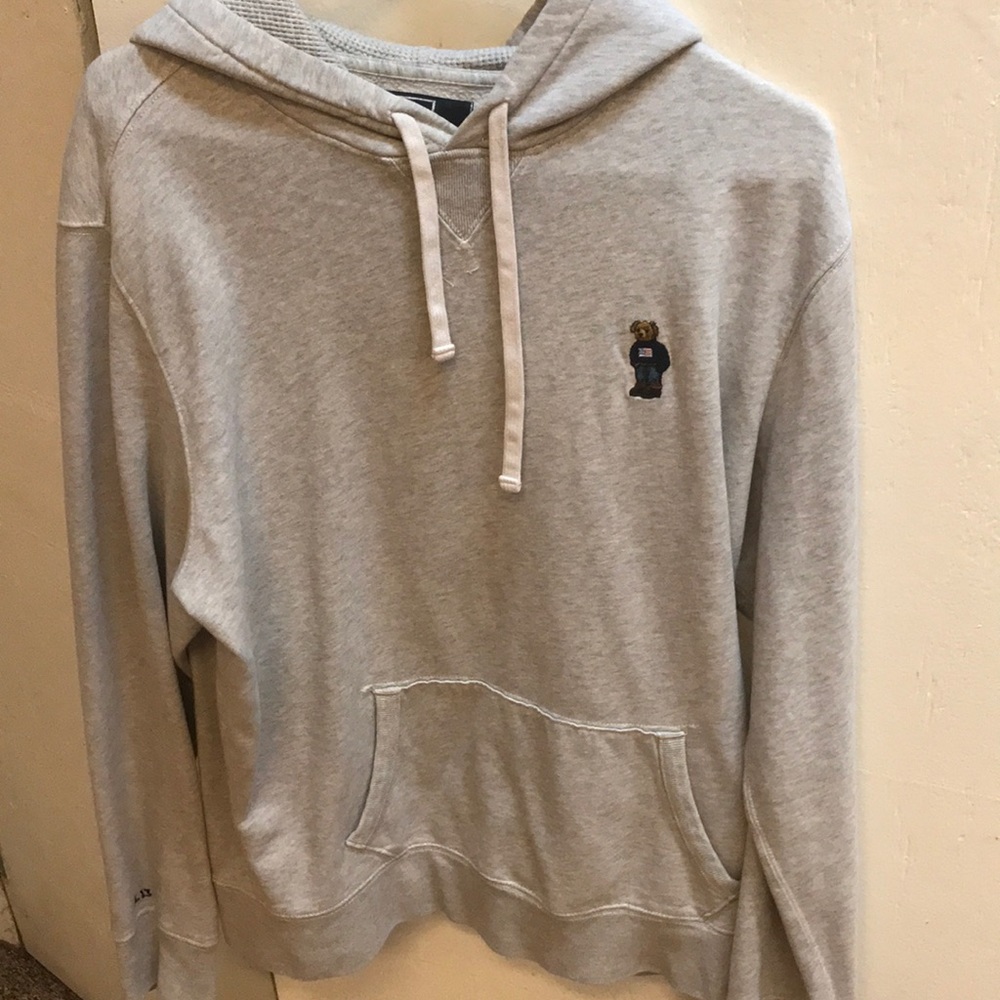 vintage polo bear hoodie